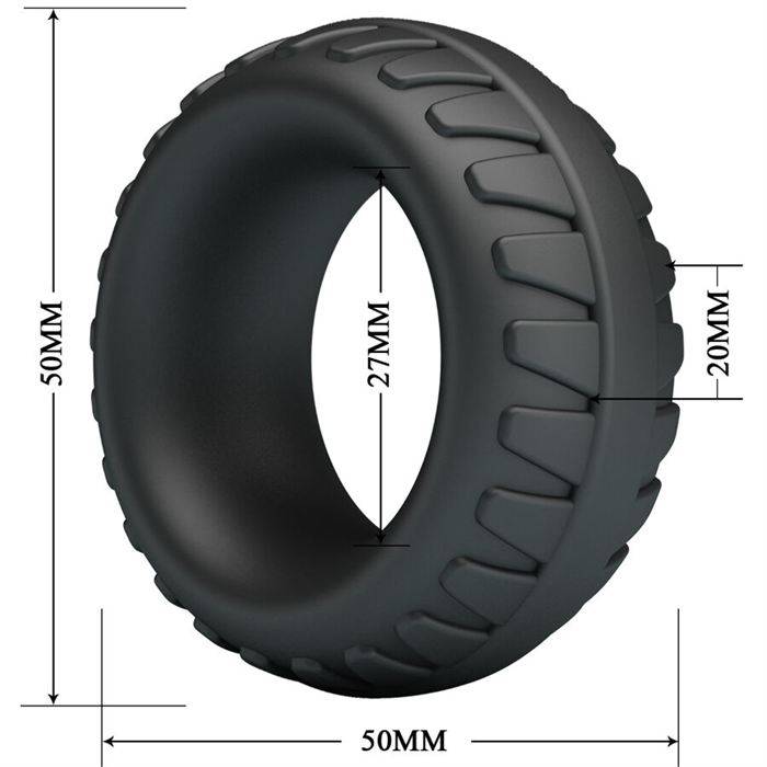 CRAZY BULL - ANEL DE SILICONE DILSON MODELO 3