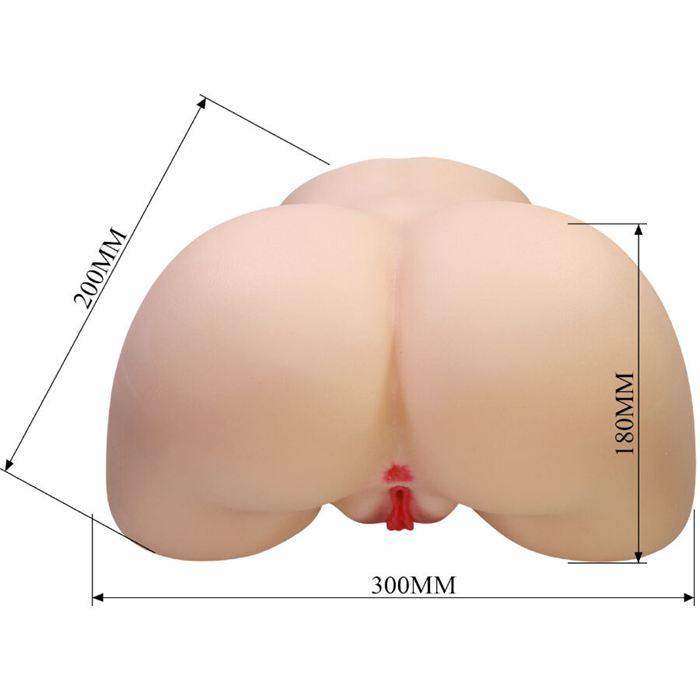 CRAZY BULL - OLIVIA REALISTA BUNDA FEMININA VAGINA E ANAL 5,5 KG