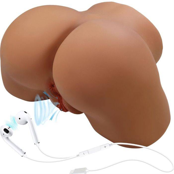 CRAZY BULL - GERIANN VIBRADOR DE BULL FEMININO REALISTA E SUCÃÃO COM SOM 5,5 KG