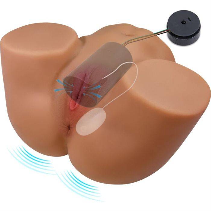 CRAZY BULL - GERIANN VIBRADOR DE BULL FEMININO REALISTA E SUCÃÃO COM SOM 5,5 KG
