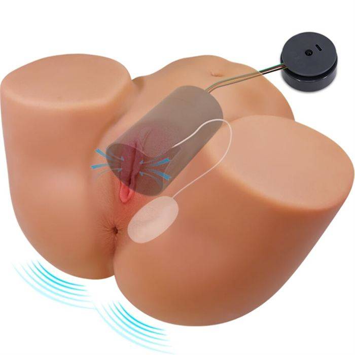 CRAZY BULL - ILANA VIBRADOR DE BULL FEMININO REALISTA E SUCÃÃO COM SOM 6,8 KG