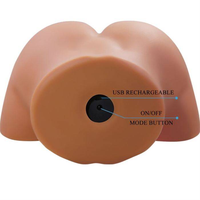 CRAZY BULL - ILANA VIBRADOR DE BULL FEMININO REALISTA E SUCÃÃO COM SOM 6,8 KG