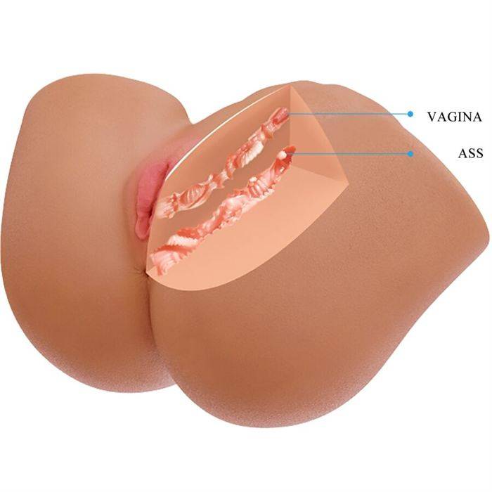 CRAZY BULL - ILANA VIBRADOR DE BULL FEMININO REALISTA E SUCÃÃO COM SOM 6,8 KG