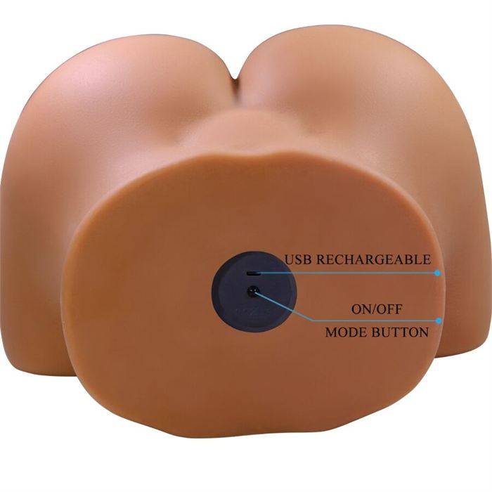 CRAZY BULL - WENDY VIBRADOR DE BUMBUM FEMININO REALISTA E SUCÃÃO COM SOM 11 KG