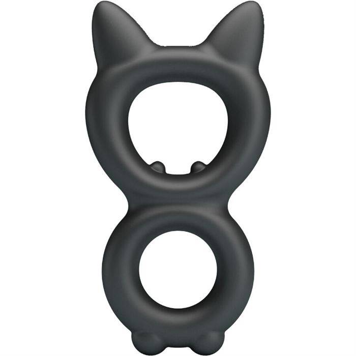 CRAZY BULL - ANEL DUPLO DE SILICONE TORAN MODELO 20