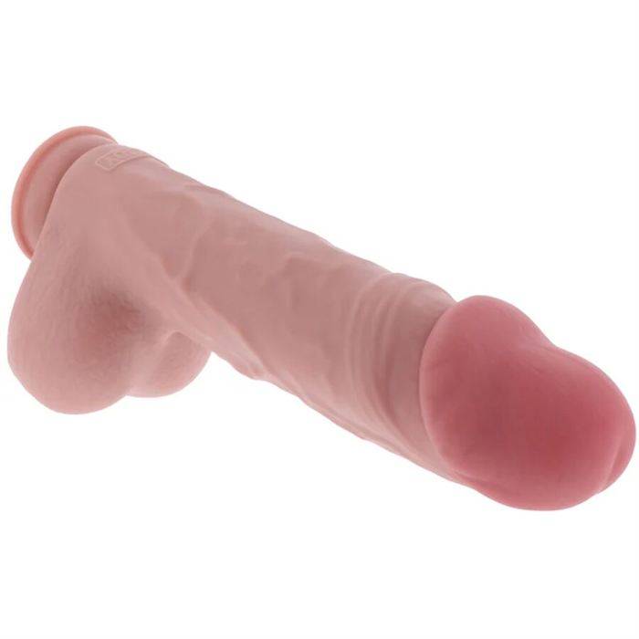 GET REAL - PÃNIS REALISTA DE LUXO COM TESTÃCULOS EXTRA GROSSO DE 34,5 CM