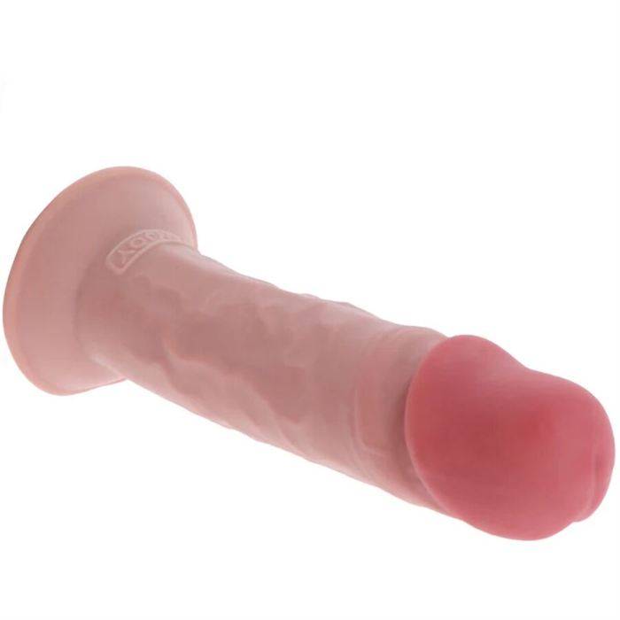 GET REAL - PÃNIS DE TPE DELUXE DE DUPLA DENSIDADE E ESPESSURA, 23 CM