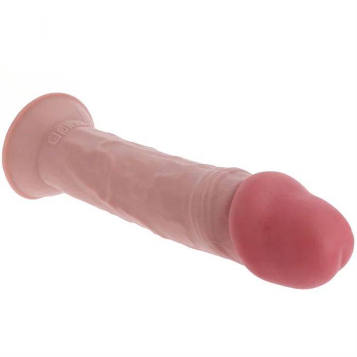 GET REAL - PÃNIS DE TPE DELUXE DE DUPLA DENSIDADE E ESPESSURA, 35,5 CM