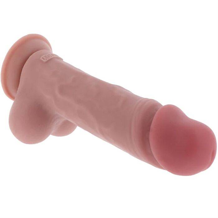 GET REAL - PÃNIS REALISTA DE LUXO COM TESTÃCULOS EXTRA GROSSOS DE 23 CM