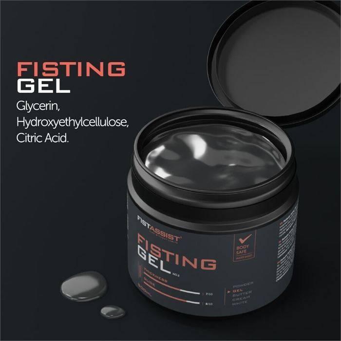 COBECO - FIST ASSIST FISTING GEL EXTRA GROSSO Ã BASE DE ÃGUA 500 ML