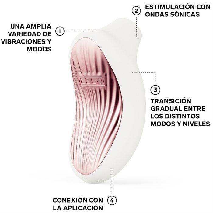 LELO - SONA 3 CREME MASSAGEADOR CLITÃRICO SÃNICO