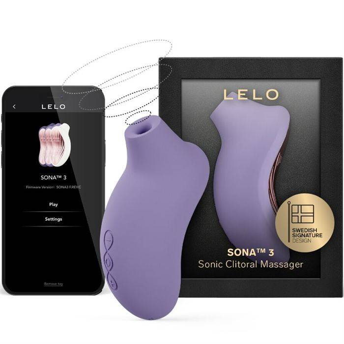 LELO - SONA 3 MASSAGEADOR CLITÃRICO SÃNICO VIOLET CREPÃSCULO