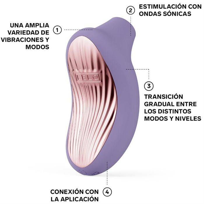 LELO - SONA 3 MASSAGEADOR CLITÃRICO SÃNICO VIOLET CREPÃSCULO