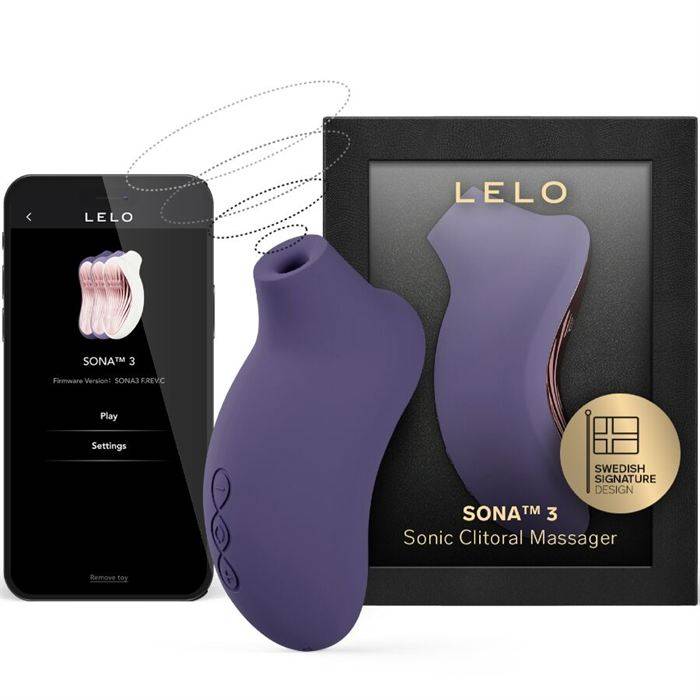 LELO - SONA 3 MASSAGEADOR CLITÃRICO SÃNICO ROXO CIBERNÃTICO