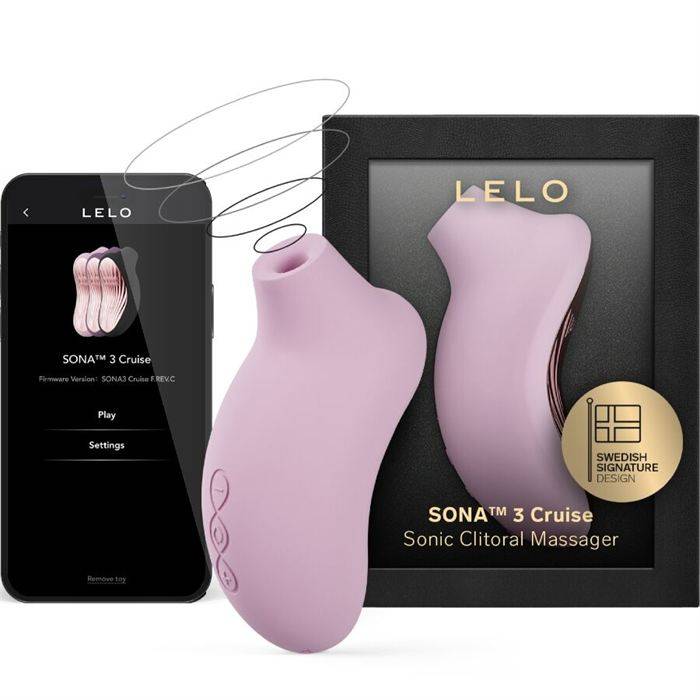 LELO - SONA 3 CRUISE MASSAGEADOR CLITÃRICO SÃNICO ROSA CLARO
