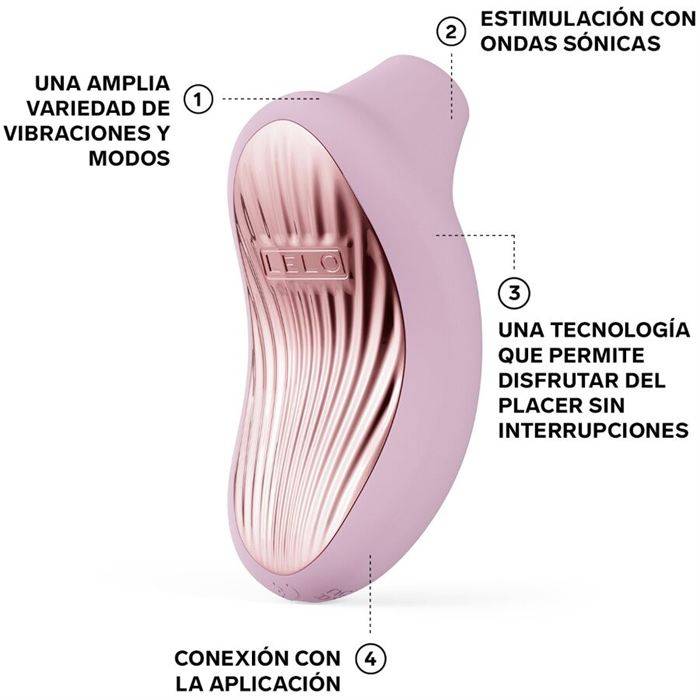 LELO - SONA 3 CRUISE MASSAGEADOR CLITÃRICO SÃNICO ROSA CLARO
