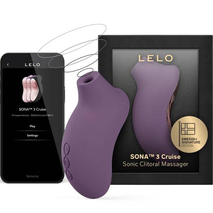 LELO - SONA 3 CRUISE SONIC MASSAGEADOR CLITÃRICO AMEIXA