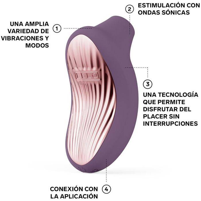 LELO - SONA 3 CRUISE SONIC MASSAGEADOR CLITÃRICO AMEIXA