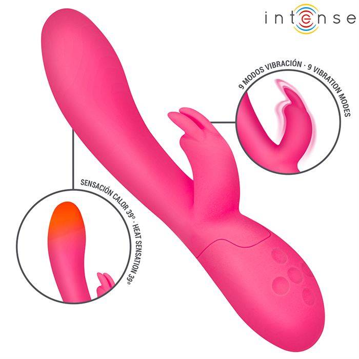 INTENSE - TAMMY RABBIT STIMULATOR WITH HEAT