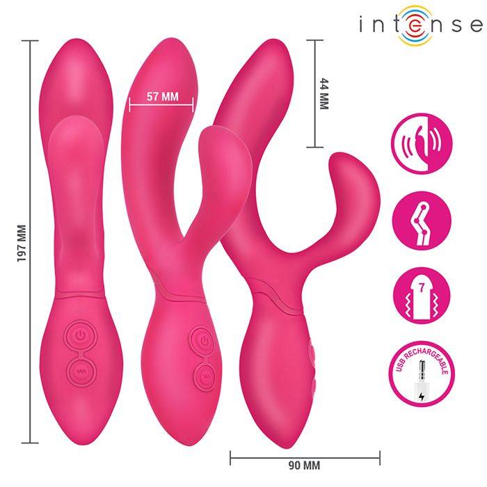 INTENSE - CHARLY ARTICULATED VIBRATING STIMULATOR