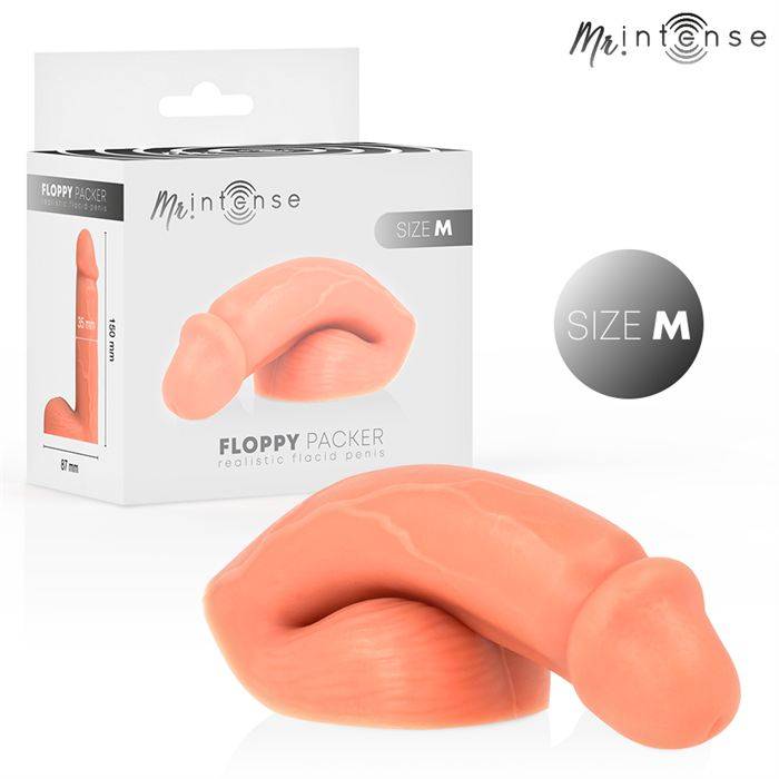 MR INTENSE - PÃNIS FLEXÃVEL TAMANHO M REALISTA