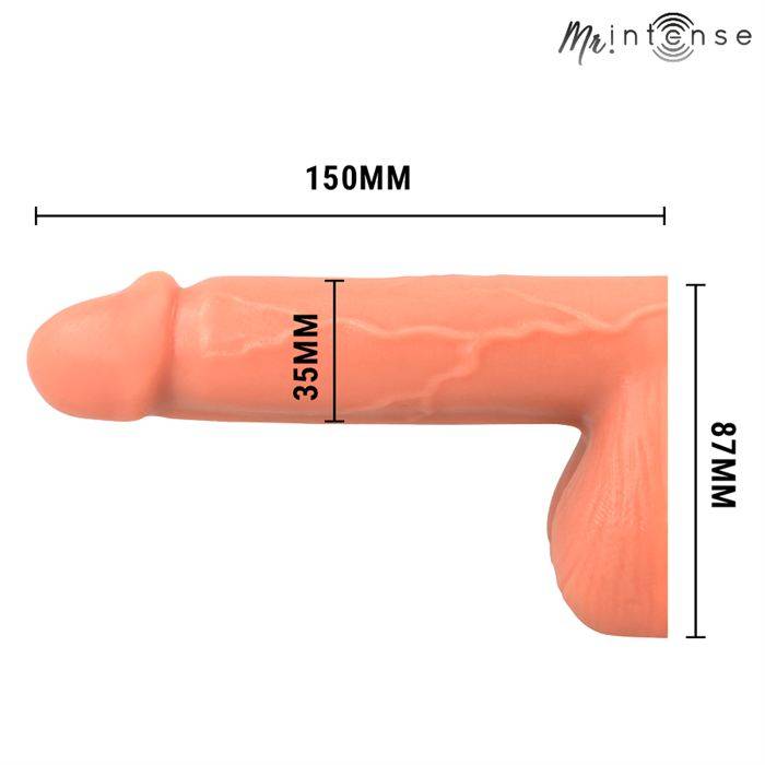 MR INTENSE - PÃNIS FLEXÃVEL TAMANHO M REALISTA