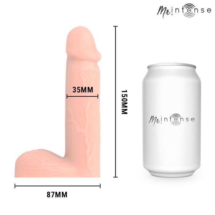 MR INTENSE - PÃNIS FLEXÃVEL TAMANHO M REALISTA