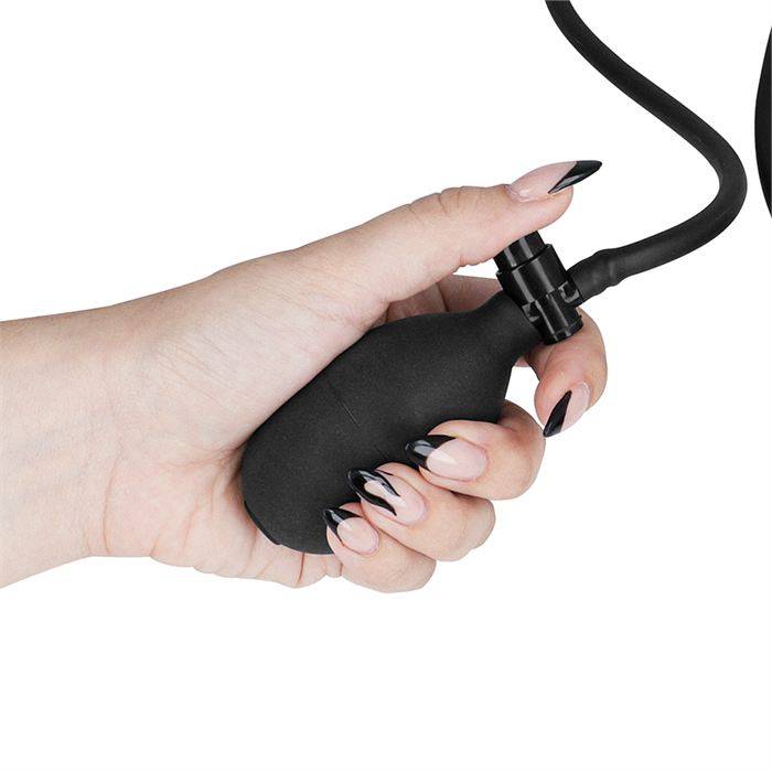 FETISH SUBMISSIVE BONDAGE - COLEIRA DE ESTRANGULAMENTO INFLÃVEL COM CORRENTE