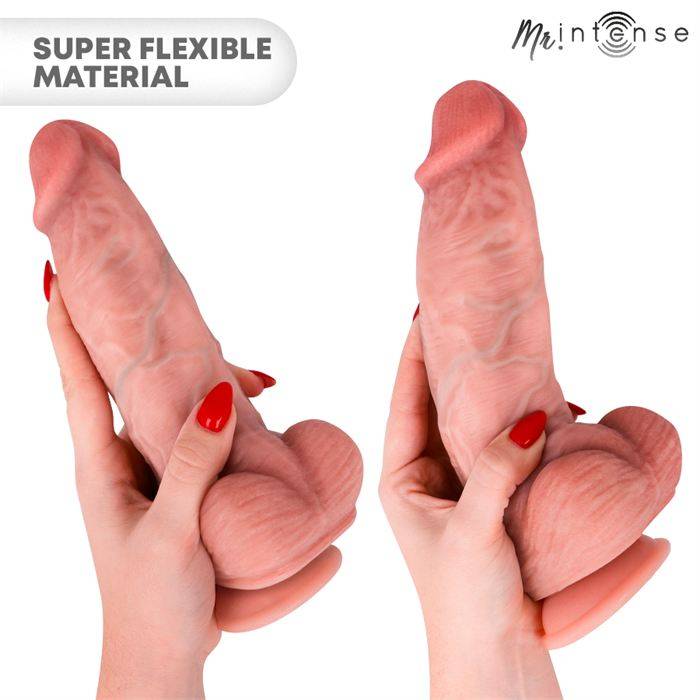 MR INTENSE - DILDO DE SILICONE SPENCER COM PÃNIS GRANDE 25,5 CM -Ã- 6,2 CM