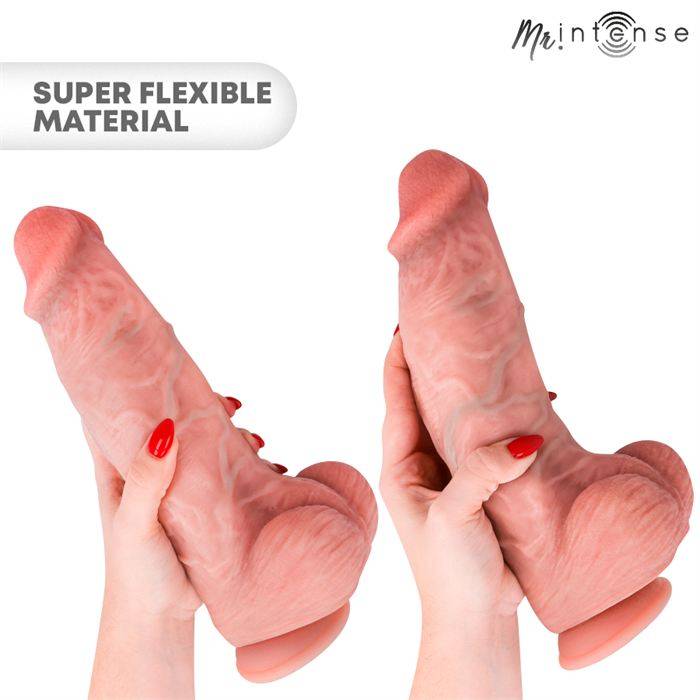MR INTENSE - DILDO DE SILICONE EXTRAGRANDE SPENCER 28 CM -Ã- 7,3 CM
