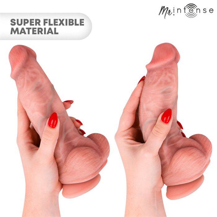 MR INTENSE - DILDO DE SILICONE SPENCER MÃDIO 23 CM -Ã- 5,7 CM