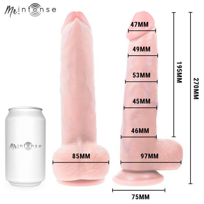 MR INTENSE - NEESON DILDO 27 CM -Ã- 5,6 CM