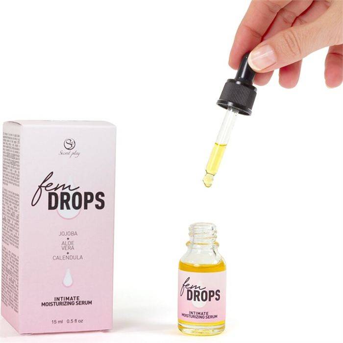 SECRETPLAY - FEM DROPS SÃRUM HIDRATANTE ÃNTIMO 15 ML