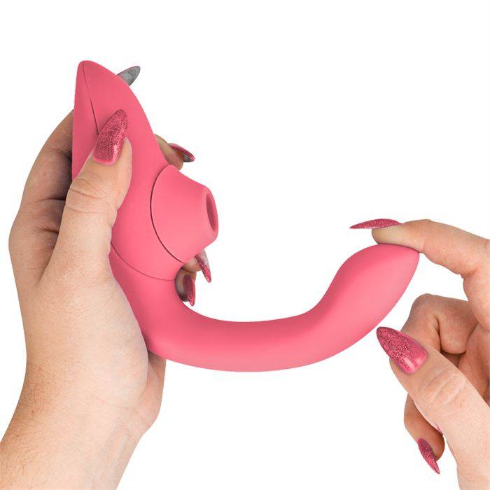 WOMANIZER - VIBRADOR ESTIMULADOR BLEND RABBIT ROSA VIBRANTE