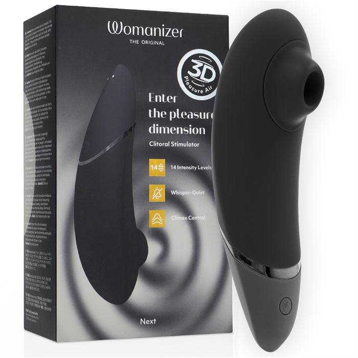 WOMANIZER - PRÃXIMO ESTIMULADOR CLITORIAL PRETO