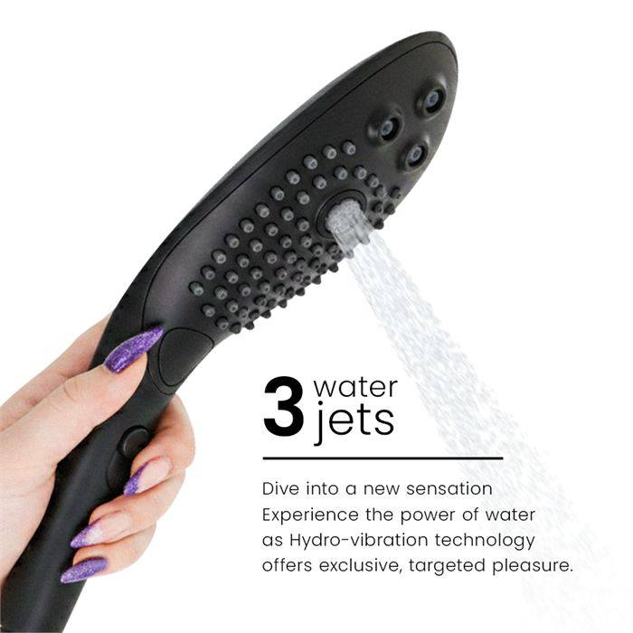 WOMANIZER - CHUVEIRO ESTIMULANTE CLITORIAL WAVE PRETO
