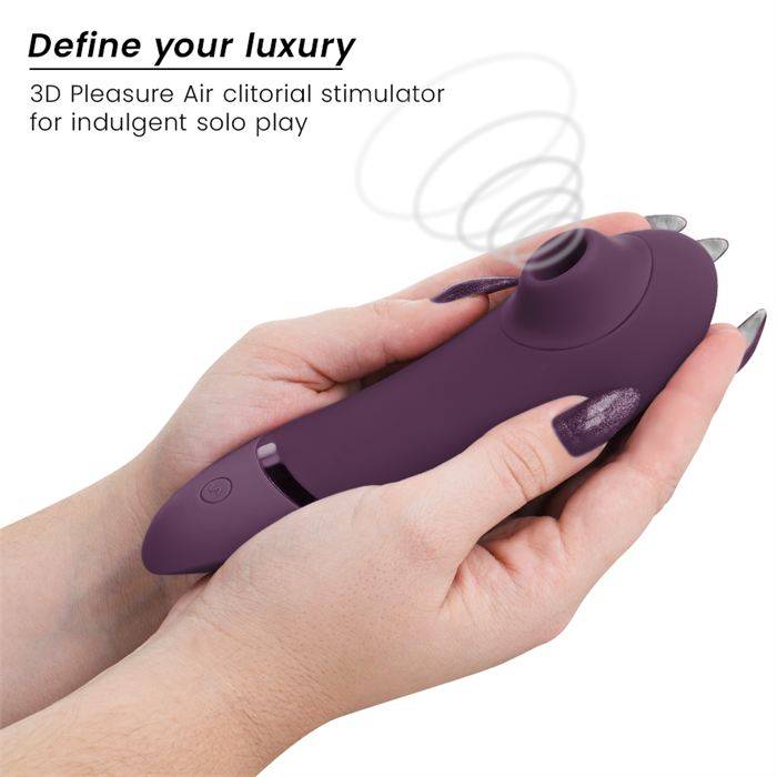 WOMANIZER - PRÃXIMO ESTIMULADOR CLITORIAL ROXO ESCURO