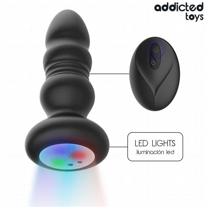 ADDICTED TOYS - PLUG ANAL GIRATÃR...