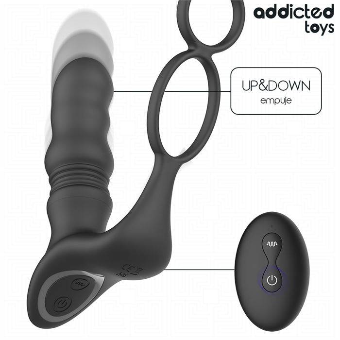 ADDICTED TOYS - ANEL DE PRÃSTATA PARA CIMA E PARA BAIXO