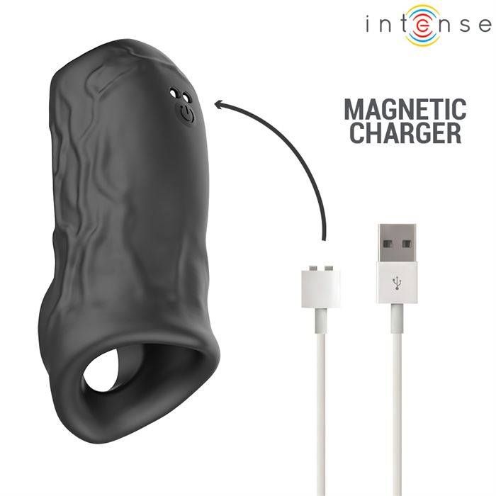 INTENSE - SEAN VIBRATING ADJUSTABLE PENIS RING MODEL 13