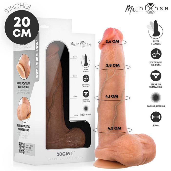 MR INTENSE - BRUCE M SILICONE DILD...