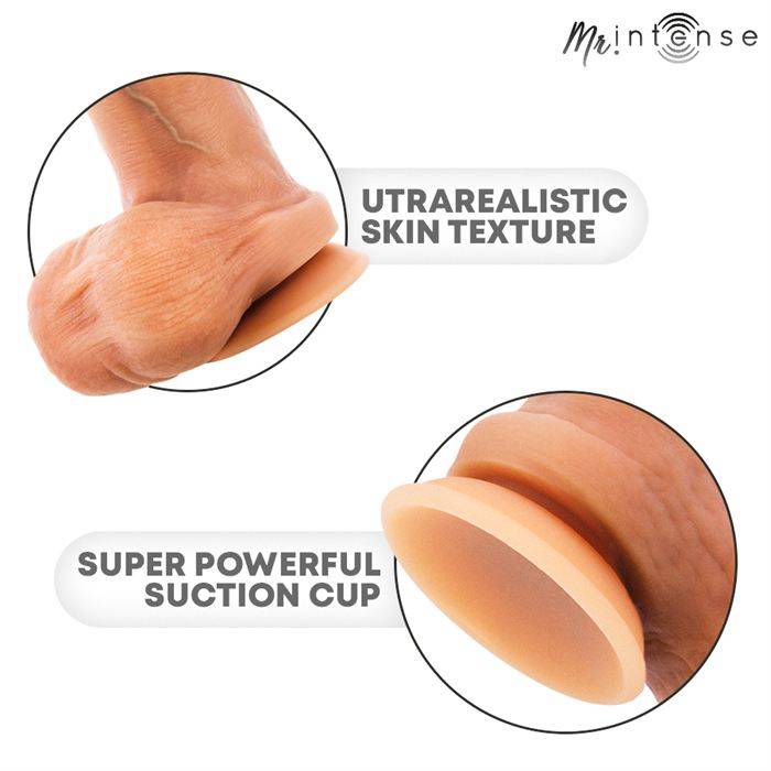 MR INTENSE - BRUCE L DILDO SILICONE 23 CM -Ã- 5.2 CM