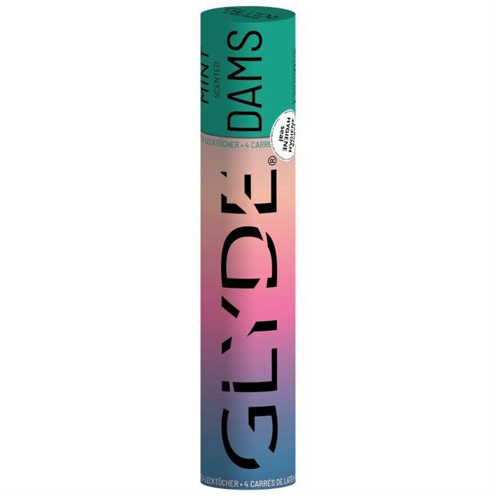 SHEER GLYDE - LÃMINAS DE LÃTEX PARA SEXO ORAL COM HORTELÃ