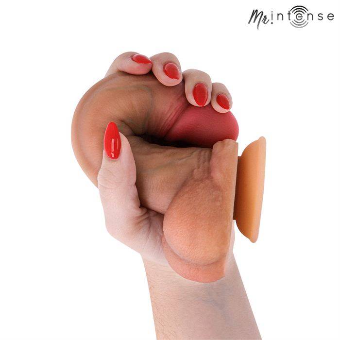 MR INTENSE - GARY M ULTRA-REALISTIC SILICONE COCK WITH TESTICLES 20 CM -Ã- 4.2 CM