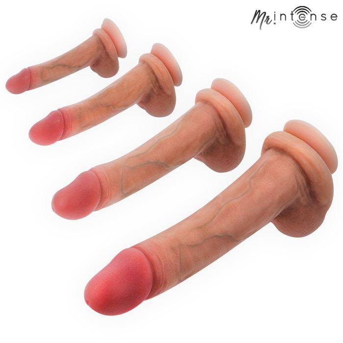 MR INTENSE - GARY M ULTRA-REALISTIC SILICONE COCK WITH TESTICLES 20 CM -Ã- 4.2 CM