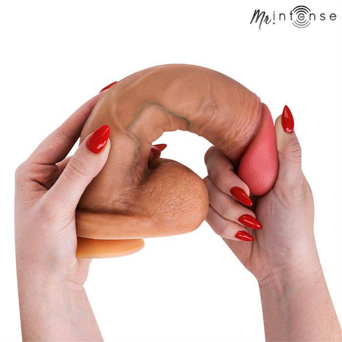 MR INTENSE - GARY XL ULTRA-REALISTIC SILICONE COCK WITH TESTICLES 25.5 CM -Ã- 5.1 CM