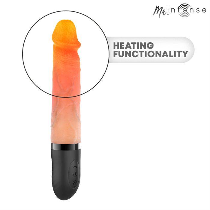 MR INTENSE - JEAN UP&DOWN VIBRATOR WITH HEAT EFFECT 24 CM -Ã- 3.8 CM