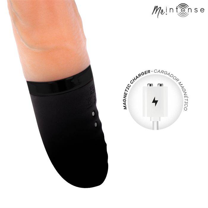 MR INTENSE - JEAN UP&DOWN VIBRATOR WITH HEAT EFFECT 24 CM -Ã- 3.8 CM