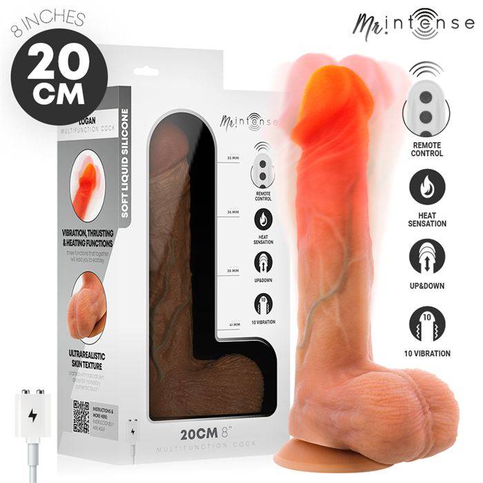 MR INTENSE - LOGAN VIBRATOR DILDO ...