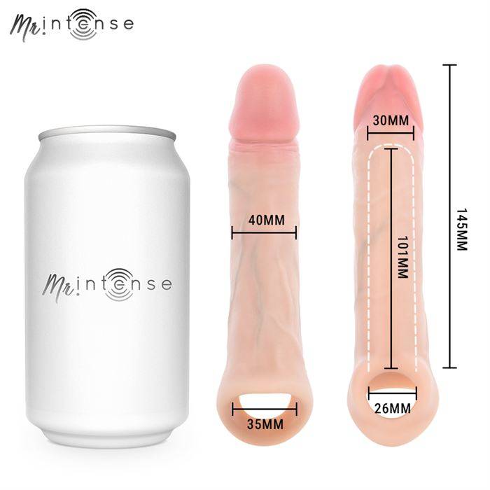 MR INTENSE - ARNOLD M ULTRA-REALISTIC VIBRATING PENIS SLEEVE 14.5 CM -Ã- 4 CM